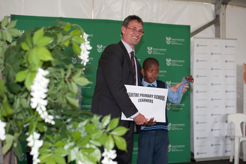 Anglo american platinum empowers a special needs school in taung