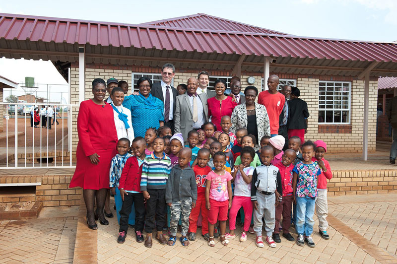 Anglo american platinum empowers a special needs school in taung