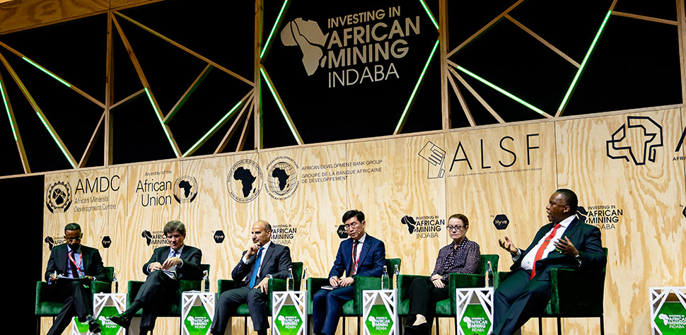 Disruptive Conversations at the 30th Mining Indaba.