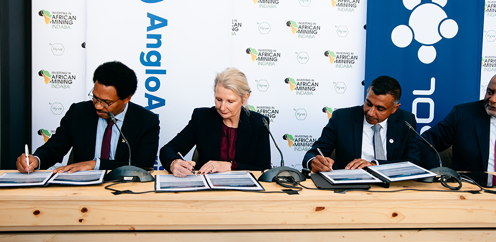 Signing mou